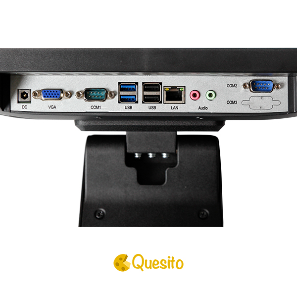 PANTALLA TACTIL DE 15" MARCA QUESITO CON CONEXION A IMPRESORA TICKETERA