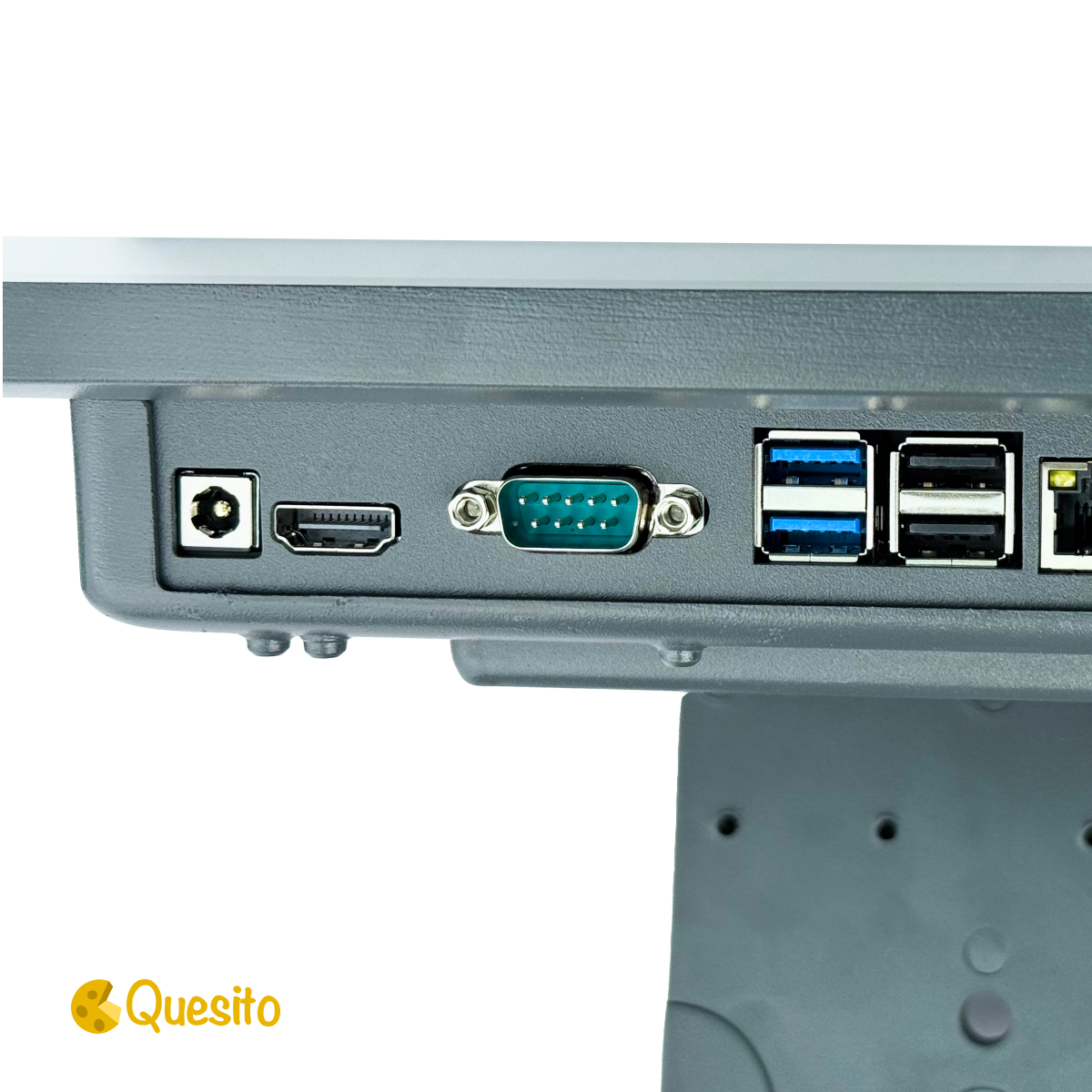 PANTALLA TACTIL 15" MARCA QUESITO MULTIPLES CONEXIONES 16G