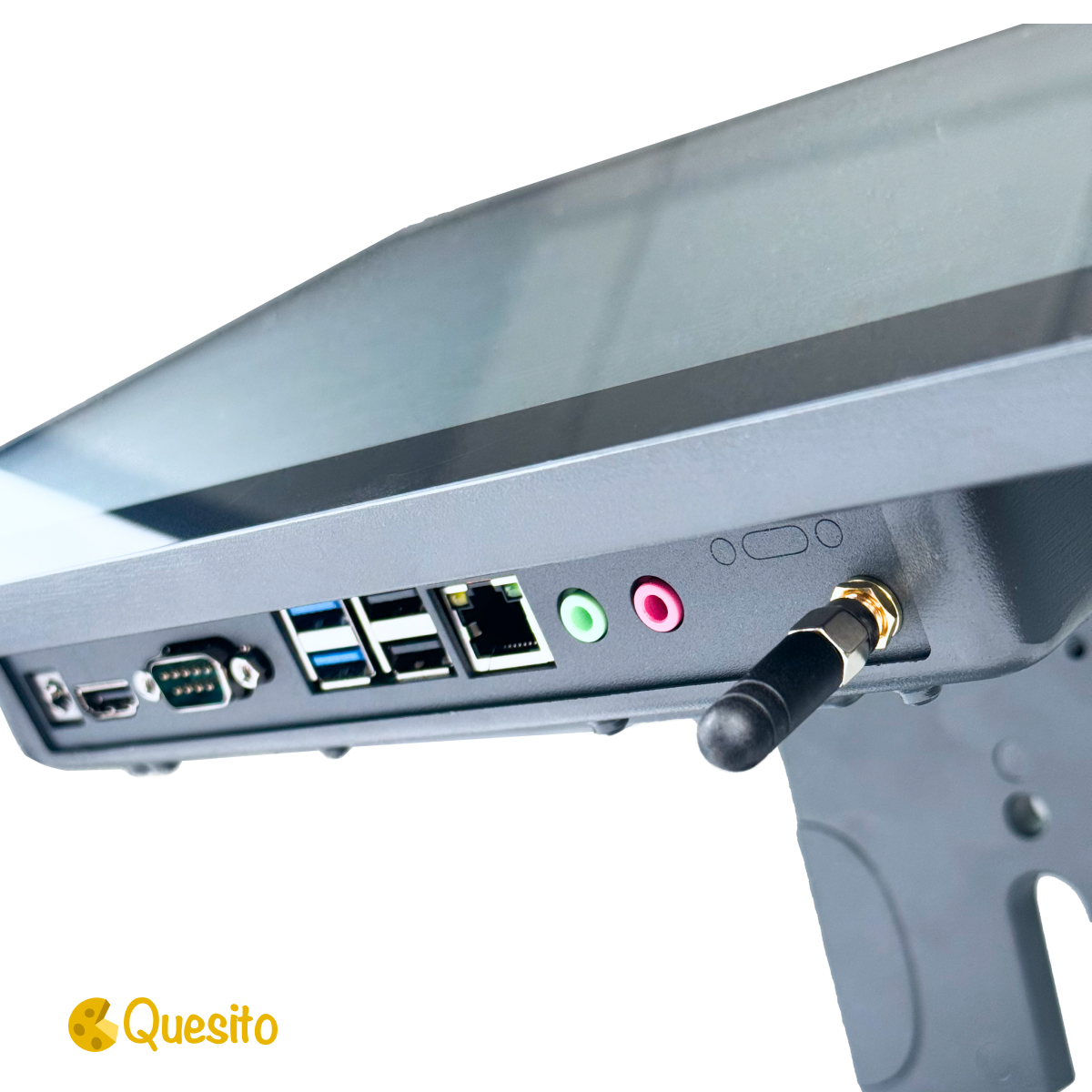 PANTALLA TACTIL 15.6" MARCA QUESITO MULTIPLES CONEXIONES 8G 128 dss